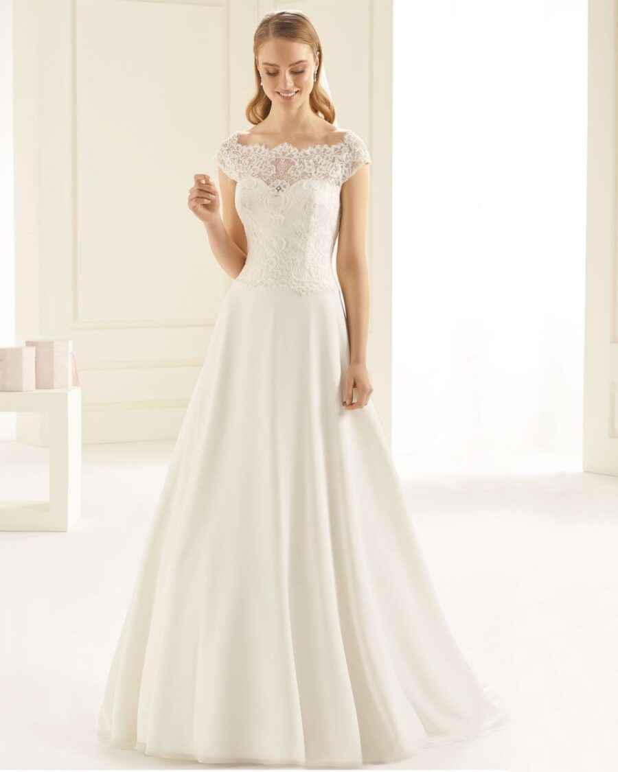 11 05 Bianco Evento Brautmoden Brautkleider Kollektion 2019 Bianco Evento bridal dress ARIZONA 1