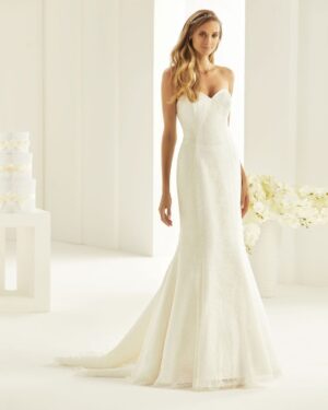 11 06 Bianco Evento Brautmoden Brautkleider Kollektion 2019 Bianco Evento bridal dress ATLANTIS 1