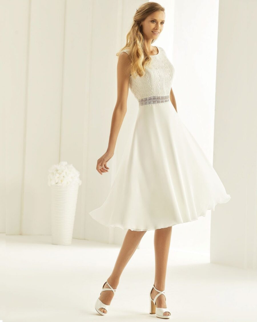 11 18 Bianco Evento Brautmoden Brautkleider Kollektion 2019 Bianco Evento bridal dress FLORIDA 1