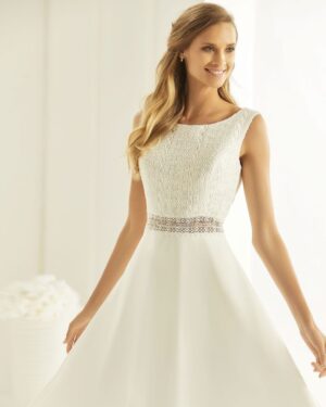 11 19 Bianco Evento Brautmoden Brautkleider Kollektion 2019 Bianco Evento bridal dress FLORIDA 2