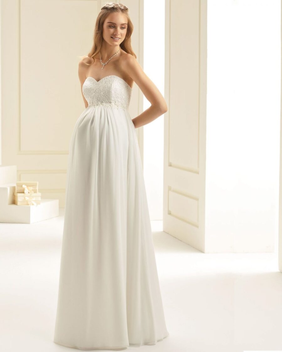 11 26 Bianco Evento Brautmoden Brautkleider Kollektion 2019 Bianco Evento bridal dress LIDIA 1