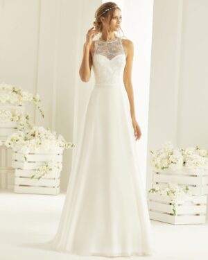 11 28 Bianco Evento Brautmoden Brautkleider Kollektion 2019 Bianco Evento bridal dress NALA 1