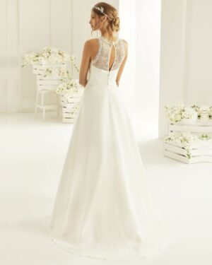 11 29 Bianco Evento Brautmoden Brautkleider Kollektion 2019 Bianco Evento bridal dress NALA 2