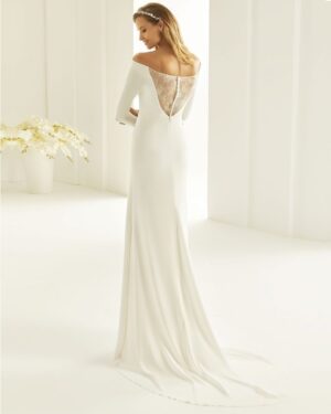 11 32 Bianco Evento Brautmoden Brautkleider Kollektion 2019 Bianco Evento bridal dress NICOLE 2