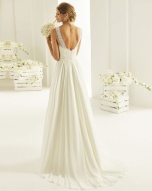 11 34 Bianco Evento Brautmoden Brautkleider Kollektion 2019 Bianco Evento bridal dress OPHELIA 2