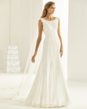 11 35 Bianco Evento Brautmoden Brautkleider Kollektion 2019 Bianco Evento bridal dress POMPEYA 1