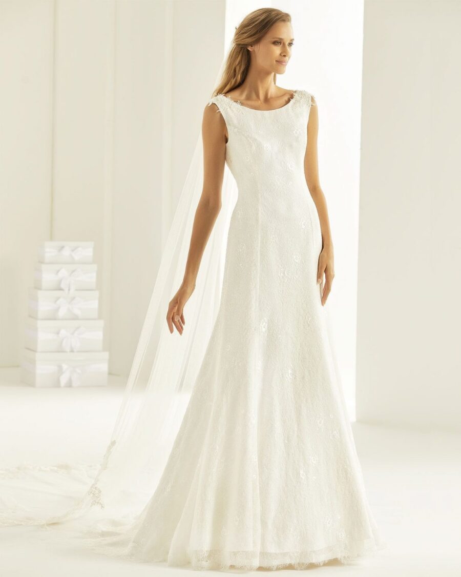 11 35 Bianco Evento Brautmoden Brautkleider Kollektion 2019 Bianco Evento bridal dress POMPEYA 1