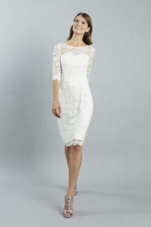 16 Sweetbelly PaM Brautkleider fuer Schwangere Kollektion 2019 Melody ivory short 1 non maternity 1