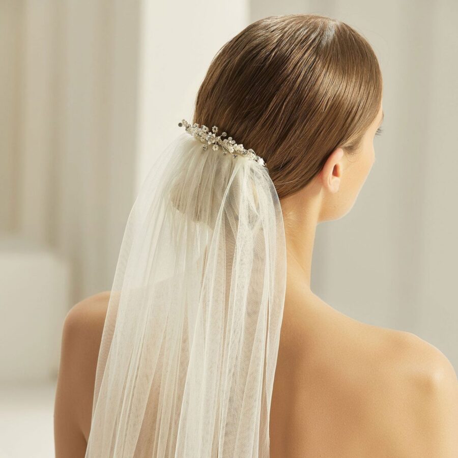 44 01 Bianco Evento Brautaccessoires Haarschmuck Kollektion 2019 BIANCO EVENTO bridal headpiece 676 1