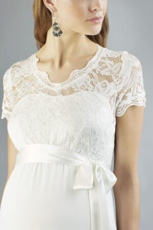 60 Sweetbelly Brautkleider fuer Schwangere Kollektion 2019 Kimberley ivory long detail