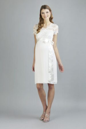 61 Sweetbelly Brautkleider fuer Schwangere Kollektion 2019 Kimberley ivory short