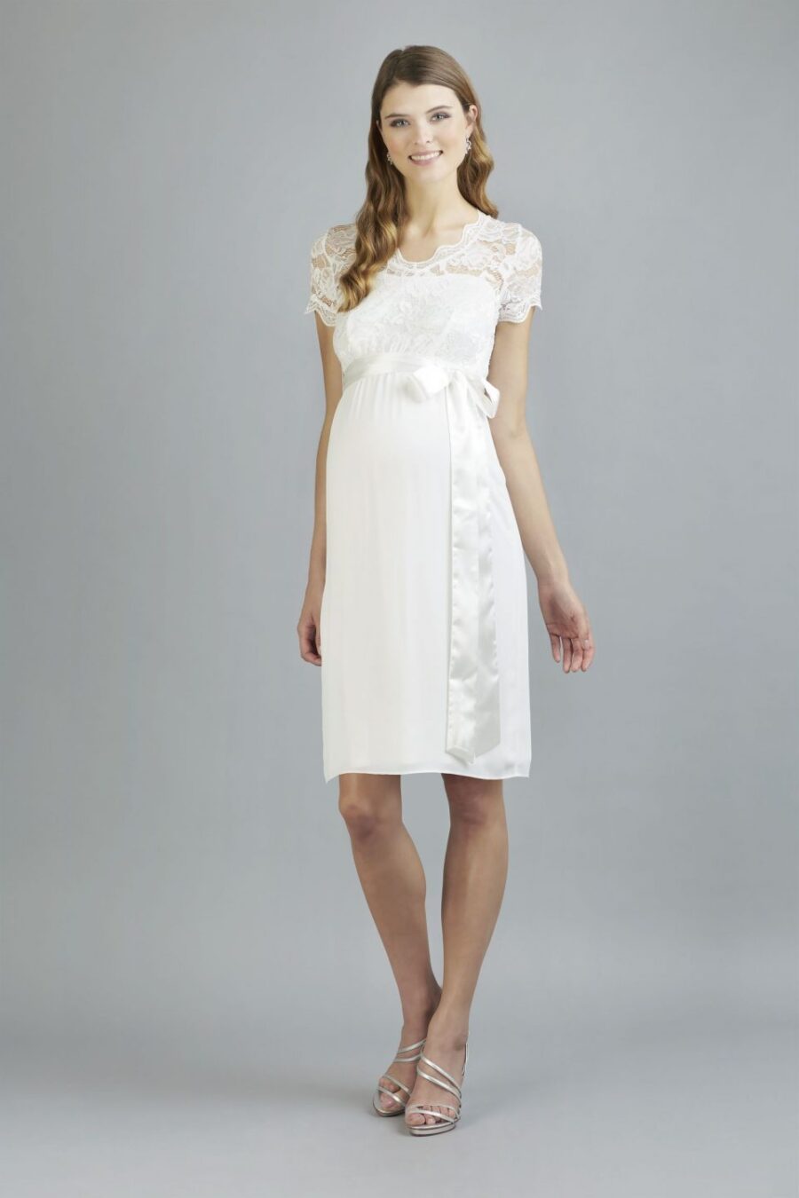 61 Sweetbelly Brautkleider fuer Schwangere Kollektion 2019 Kimberley ivory short