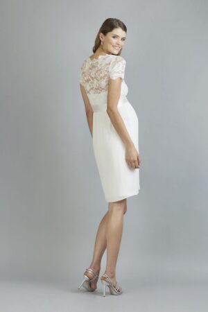 62 Sweetbelly Brautkleider fuer Schwangere Kollektion 2019 Kimberley ivory short back