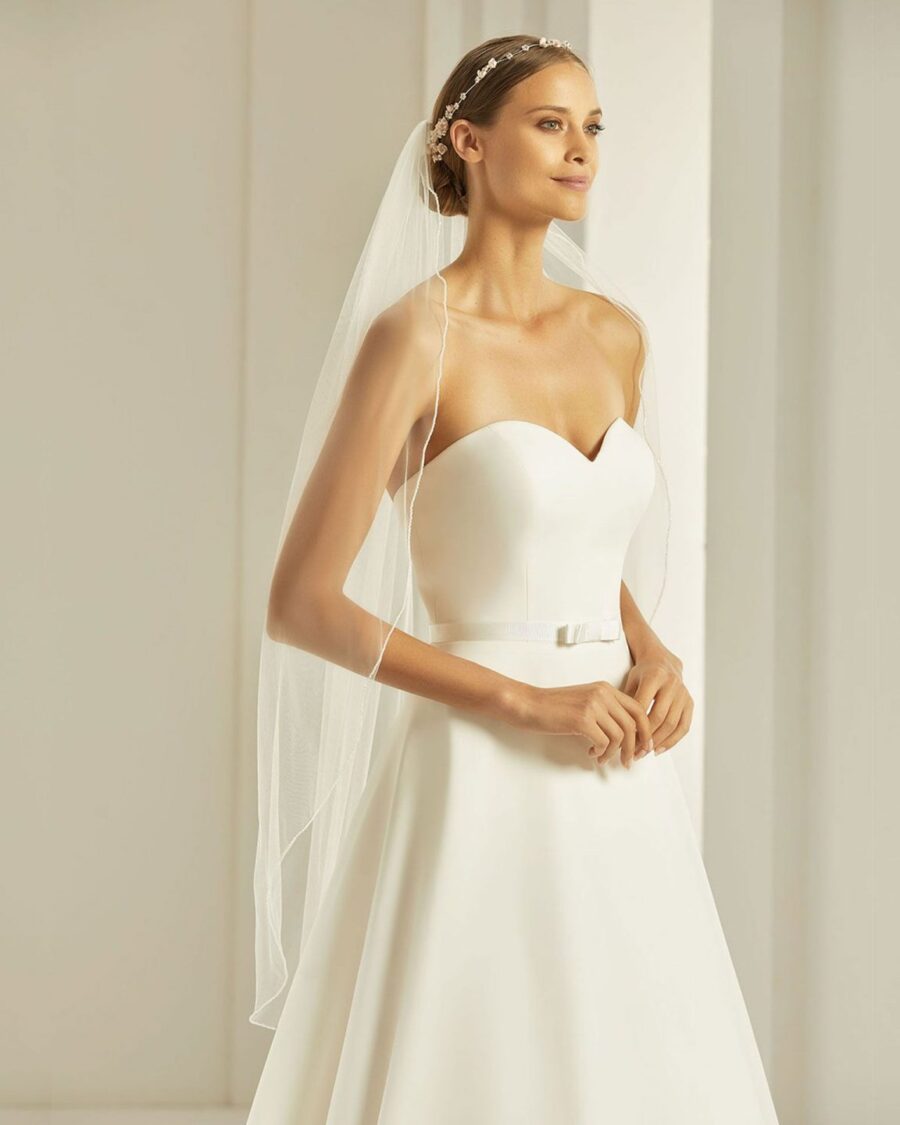 66 01 Bianco Evento Brautaccessoires Schleier Kollektion 2019 BIANCO EVENTO bridal veil S259