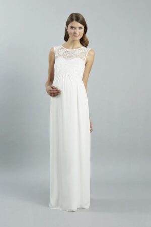 68 Sweetbelly Brautkleider fuer Schwangere Kollektion 2019 Lucy ivory long belt Lia