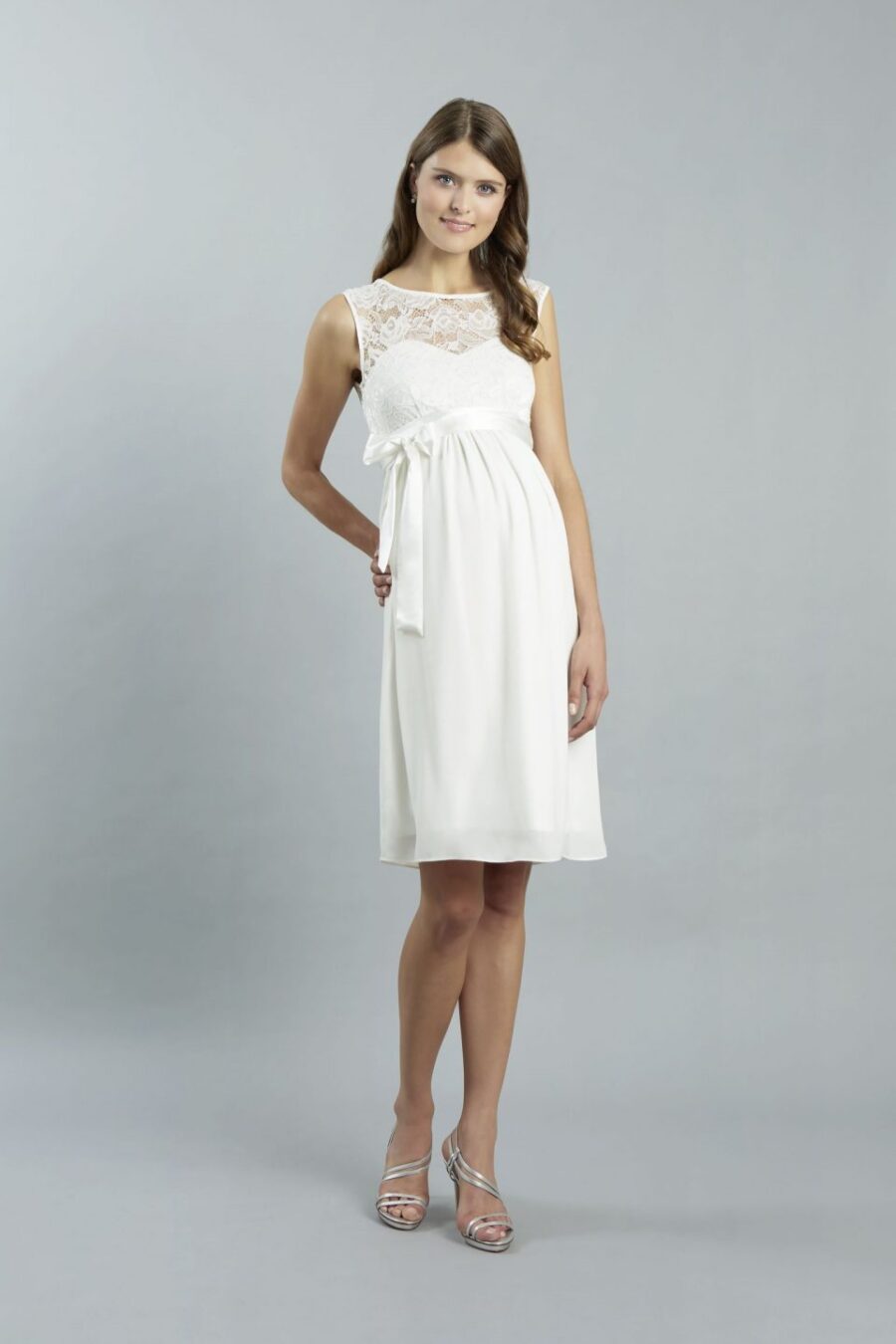 70 Sweetbelly Brautkleider fuer Schwangere Kollektion 2019 Lucy ivory short