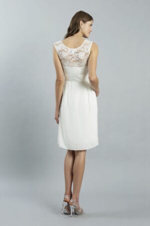 71 Sweetbelly Brautkleider fuer Schwangere Kollektion 2019 Lucy ivory short back