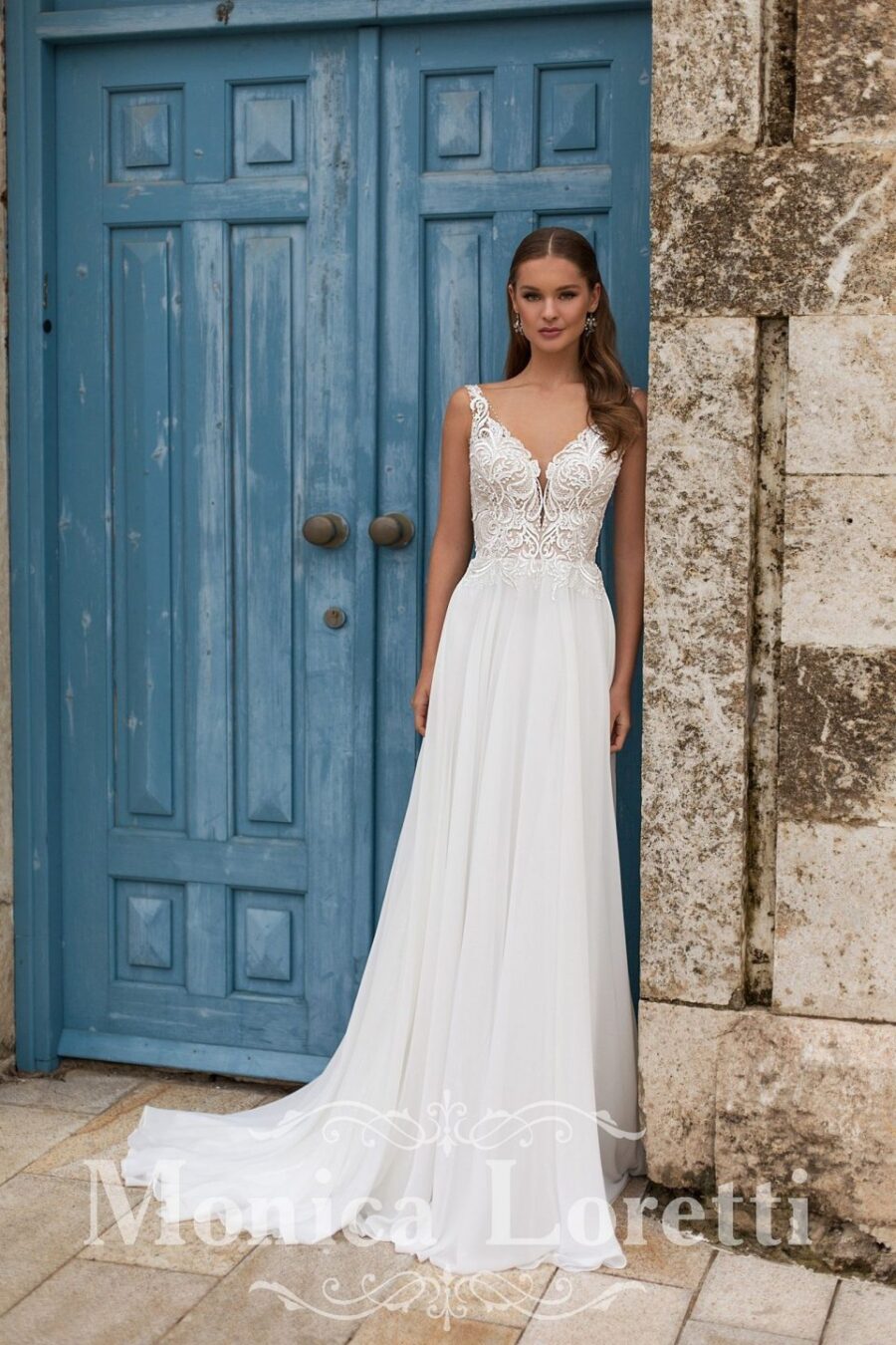 106 Monica Loretti Brautmoden Brautkleid Kollektion 2020 Abigail1