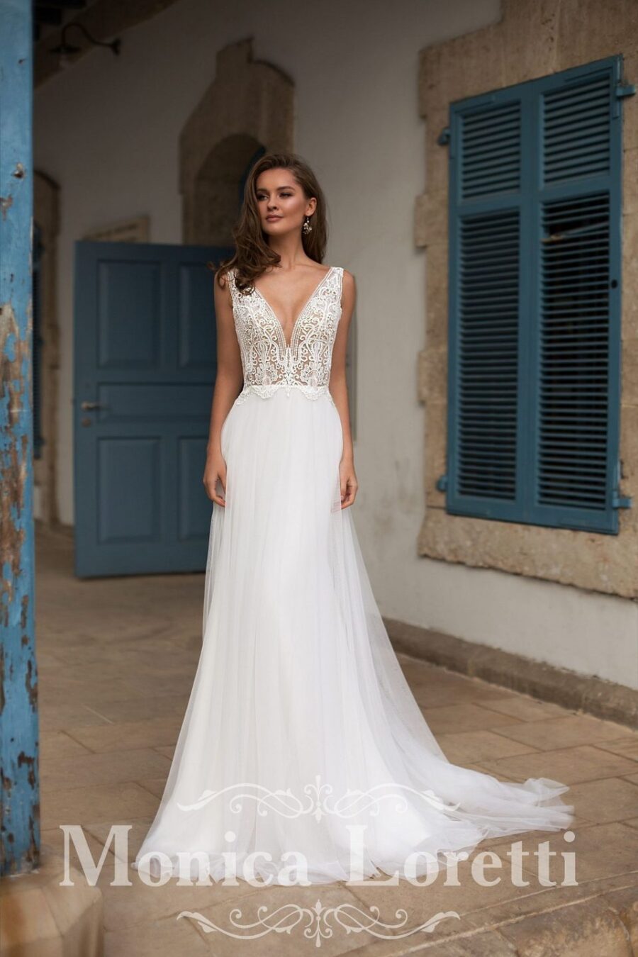 112 Monica Loretti Brautmoden Brautkleid Kollektion 2020 Adolara1