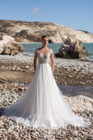 116 Monica Loretti Brautmoden Brautkleid Kollektion 2020 Landa1