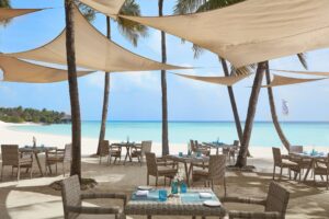 404 One and Only Honeymoon Flitterwochen 2019 Malediven ReethiRah Beach Club Resturant