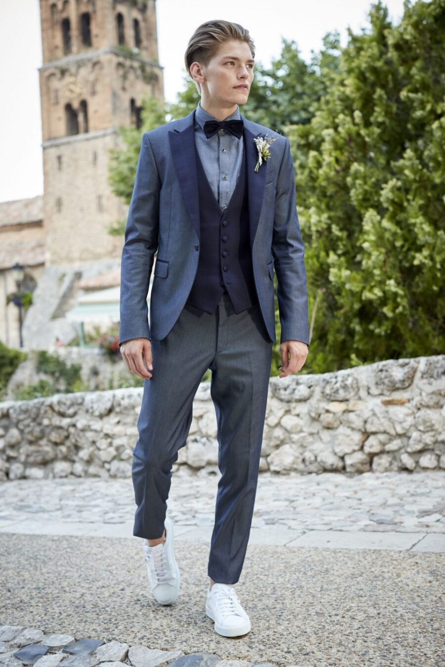 01 Evento by Carlo Pignatelli Braeutigam Hochzeitsanzuege Kollektion 2020 BT8I5724