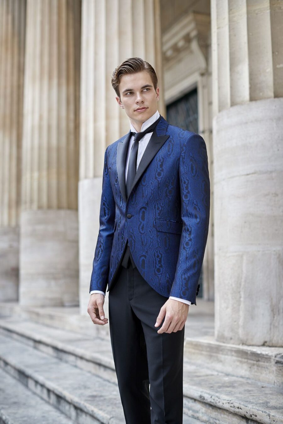 02 Carlo Pignatelli Cerimonia Braeutigam Hochzeitsanzuege Kollektion 2020 T8I7138