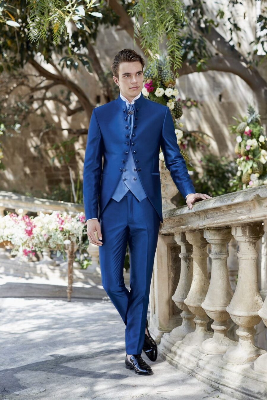 05 Carlo Pignatelli Cerimonia Braeutigam Hochzeitsanzuege Kollektion 2020 T8I8085