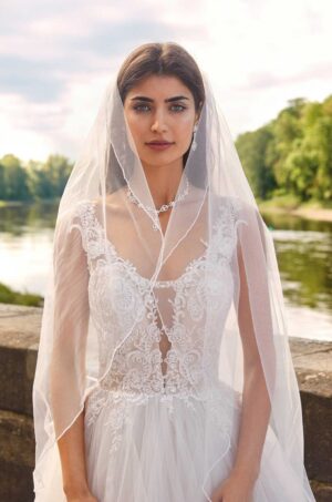 Schleier 180 cm lang