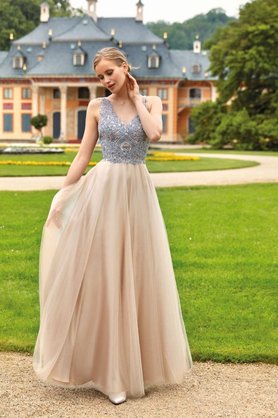 107 Kleemeier Abendmode Abendkleid kleemeier kollektion 2020 festliche kleider 219105 jule