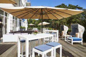 17 04 Steigenberger Grandhotel Spa Heringsdorf Usedom Hochzeitslocation 2019 178 Heringsdorf restaurant Waterfront Terrasse