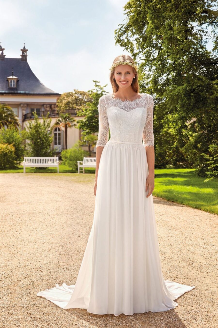 205 Kleemeier Valerie Brautmode kleemeier kollektion 2020 brautkleider 119125 Ilona silhouette