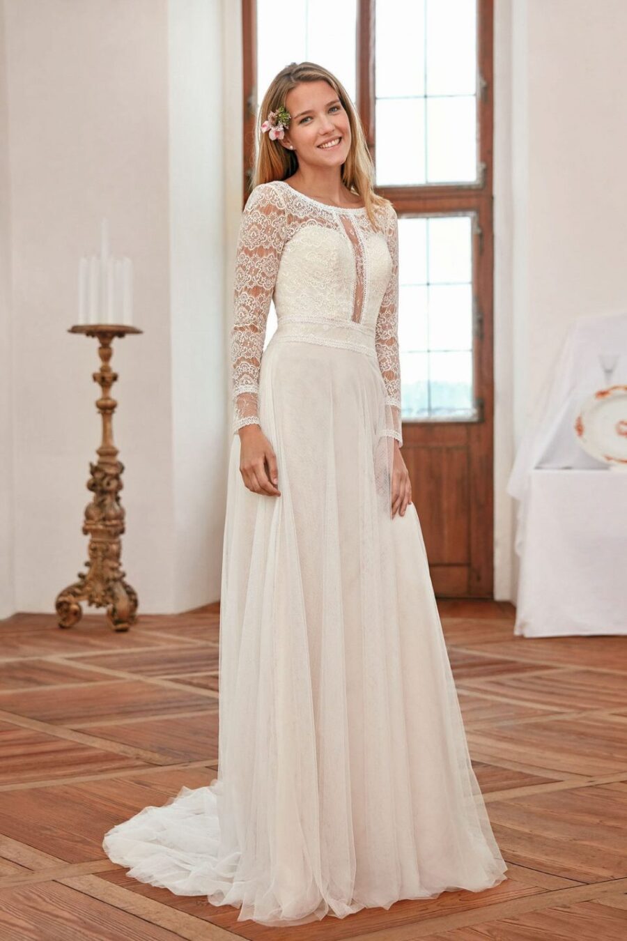 210 Kleemeier Valerie Brautmode kleemeier kollektion 2020 brautkleider 119265 jolina silhouette