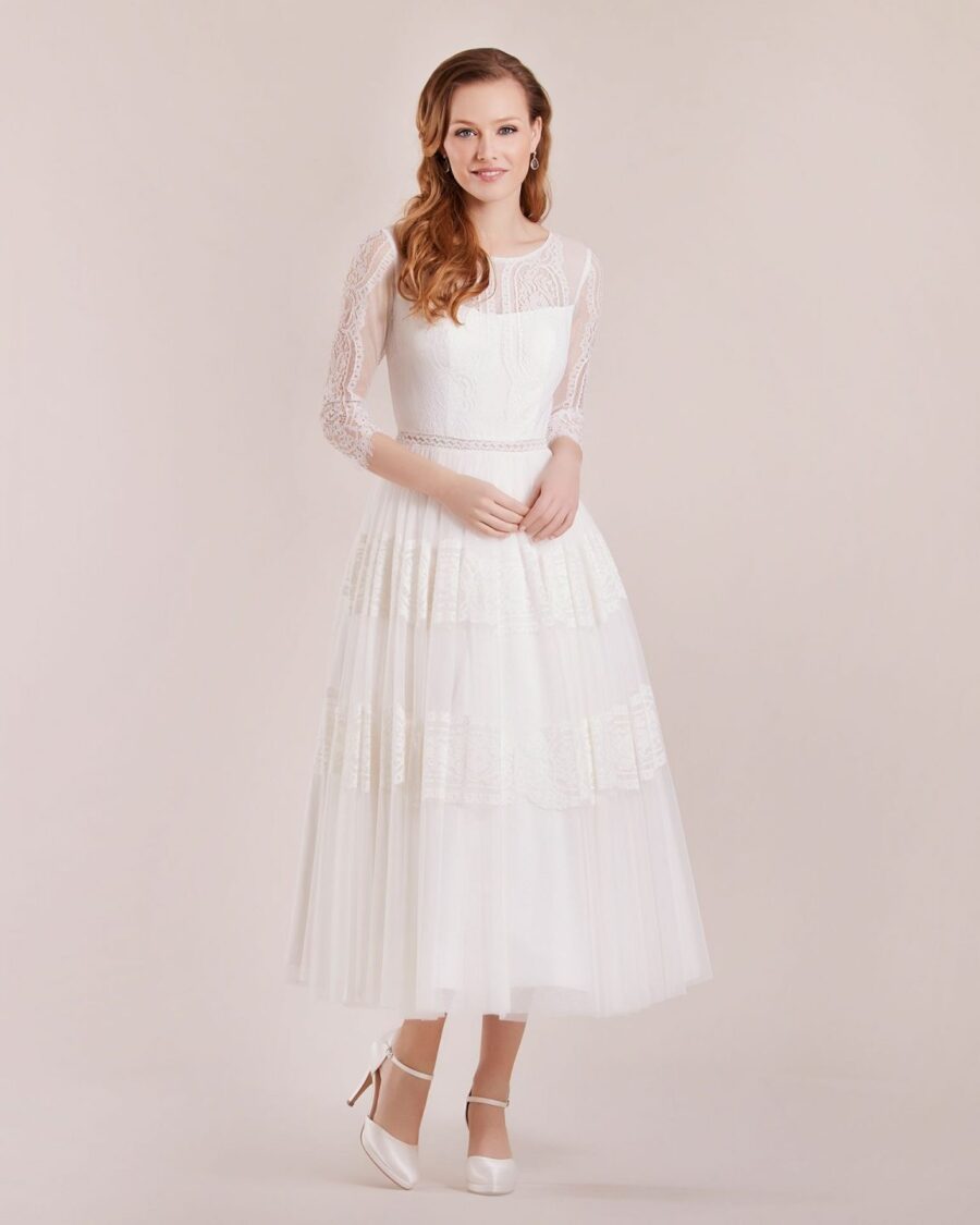 110 Lilly Brautmoden Brautkleider Kollektion 2020 DIAMONDSbyLILLY 08 4074 CR 1