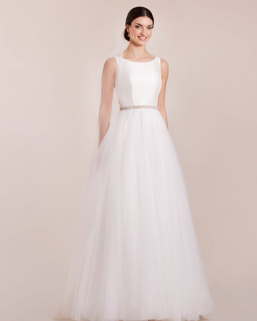 404 Lilly Brautmoden Brautkleider Kollektion 2020 purewhitebyLILLY 08 4081 CR 1