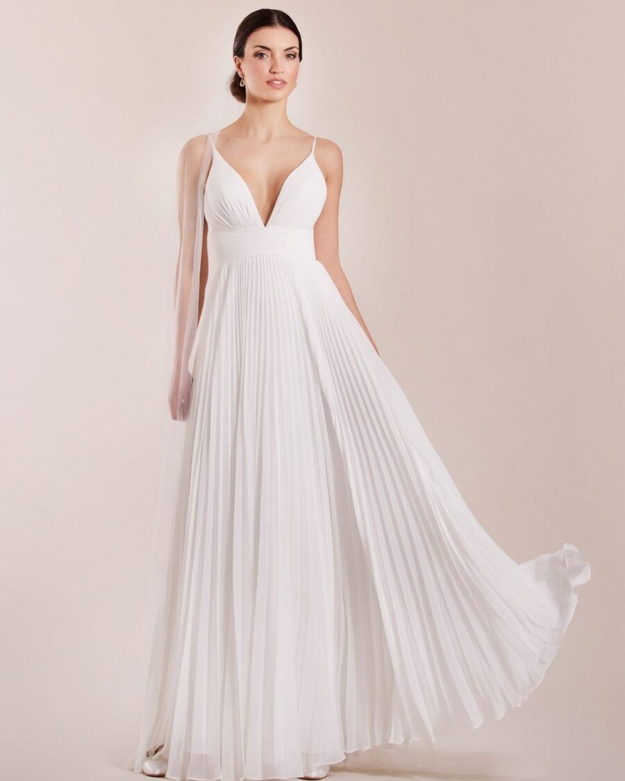 417 Lilly Brautmoden Brautkleider Kollektion 2020 purewhitebyLILLY 08 4085 CR 1