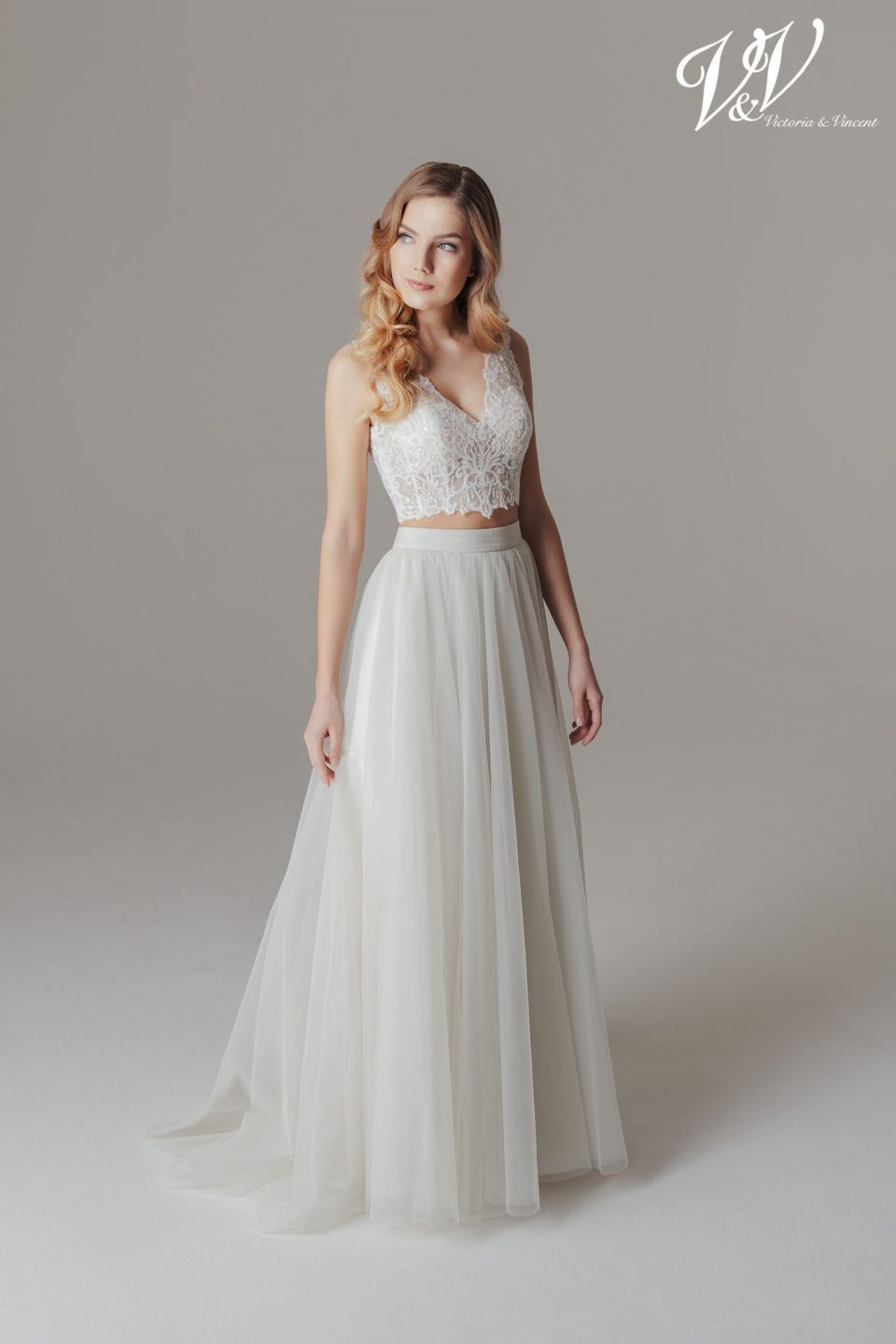 07 Victoria Vincent Brautmoden Brautkleider Kollektion 2020 V8717 1 Kim