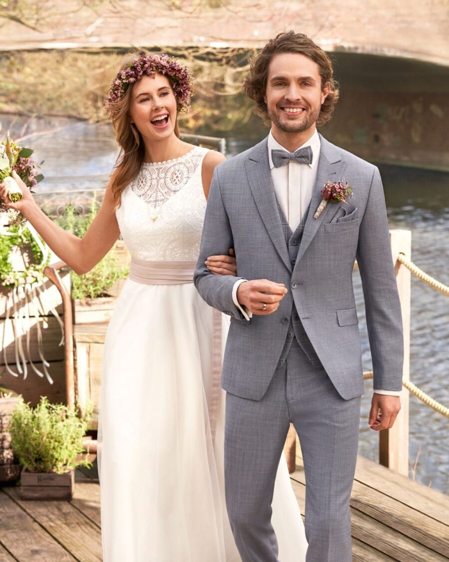 301 WILVORST GREEN WEDDING L01 062 Braeutigam Hochzeitsanzuege Kollektion 2020
