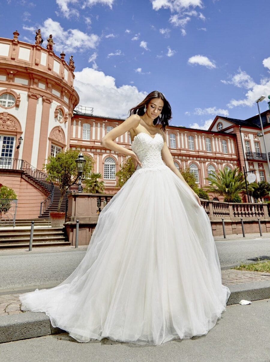 516 Euro Mode Donner Brautmoden Brautkleider Kollektion 2020 Diane Legrand 7612 9