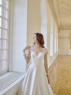 519 Euro Mode Donner Brautmoden Brautkleider Kollektion 2020 Diane Legrand 7616 14