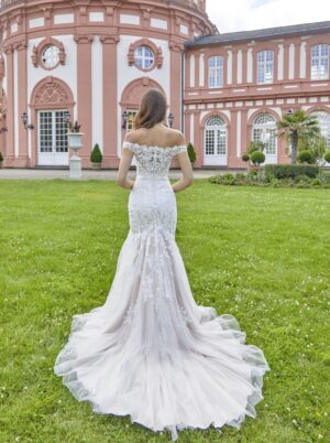 538 Euro Mode Donner Brautmoden Brautkleider Kollektion 2020 Diane Legrand 7627 42