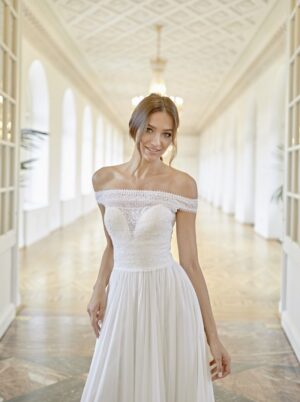 543 Euro Mode Donner Brautmoden Brautkleider Kollektion 2020 Diane Legrand 7632 11