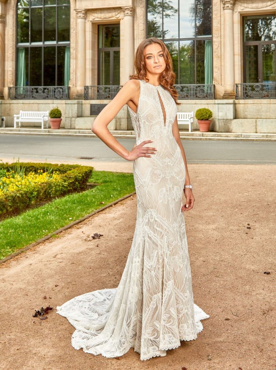 640 Euro Mode Donner Brautmoden Brautkleider Kollektion 2020 Novabella 30432 6