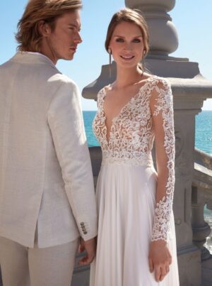 126 Novia Dart Brautmoden Brautkleid Kollektion 2020 EBANO 2