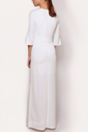 17 Sonja Kiefer Brautmode Brautkleid Kollektion 2020 Long Trumpet Sleeved Dress