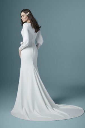 002 Maggie Sottero Brautmoden Brautkleider Kollektion 2020 Maggie Sottero Aberdeen 20MW326 Back Uncropped