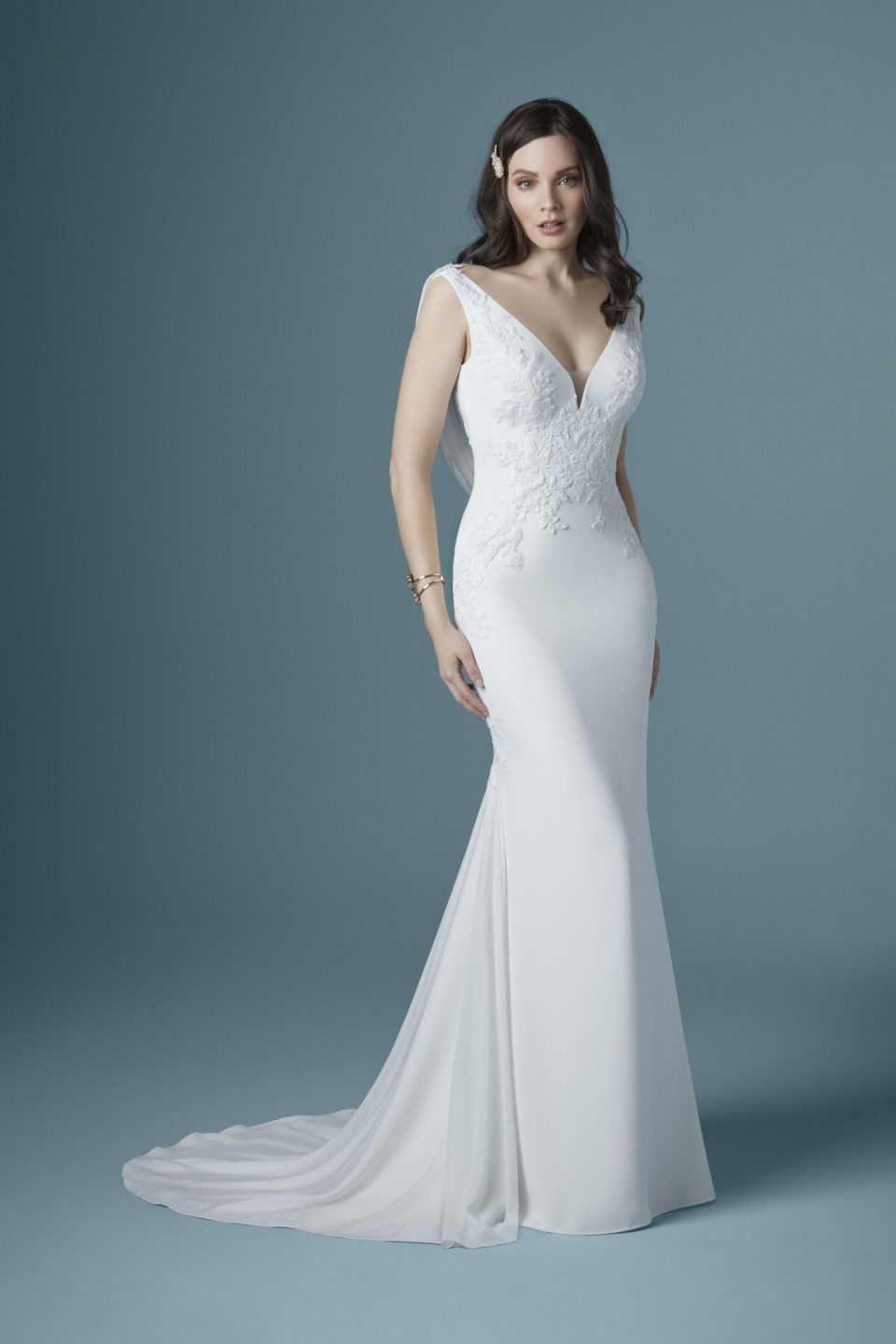 003 Maggie Sottero Brautmoden Brautkleider Kollektion 2020 Maggie Sottero Bertina 20MW277 Main Uncropped