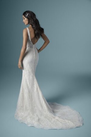 012 Maggie Sottero Brautmoden Brautkleider Kollektion 2020 Maggie Sottero Elaine 20MS215 Back Uncropped