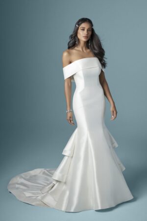 019 Maggie Sottero Brautmoden Brautkleider Kollektion 2020 Maggie Sottero Justine 20MS200 Main Uncropped