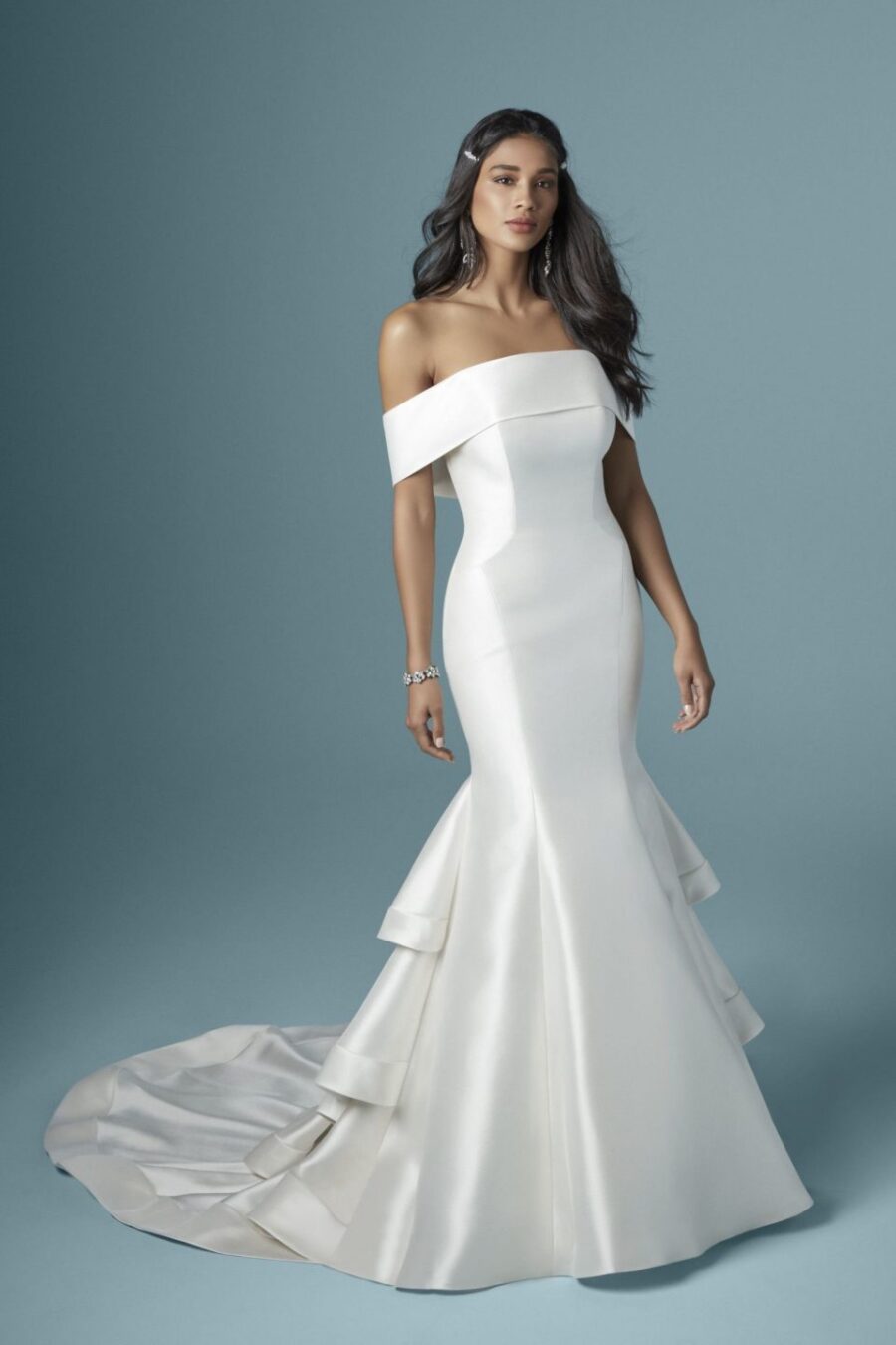 019 Maggie Sottero Brautmoden Brautkleider Kollektion 2020 Maggie Sottero Justine 20MS200 Main Uncropped